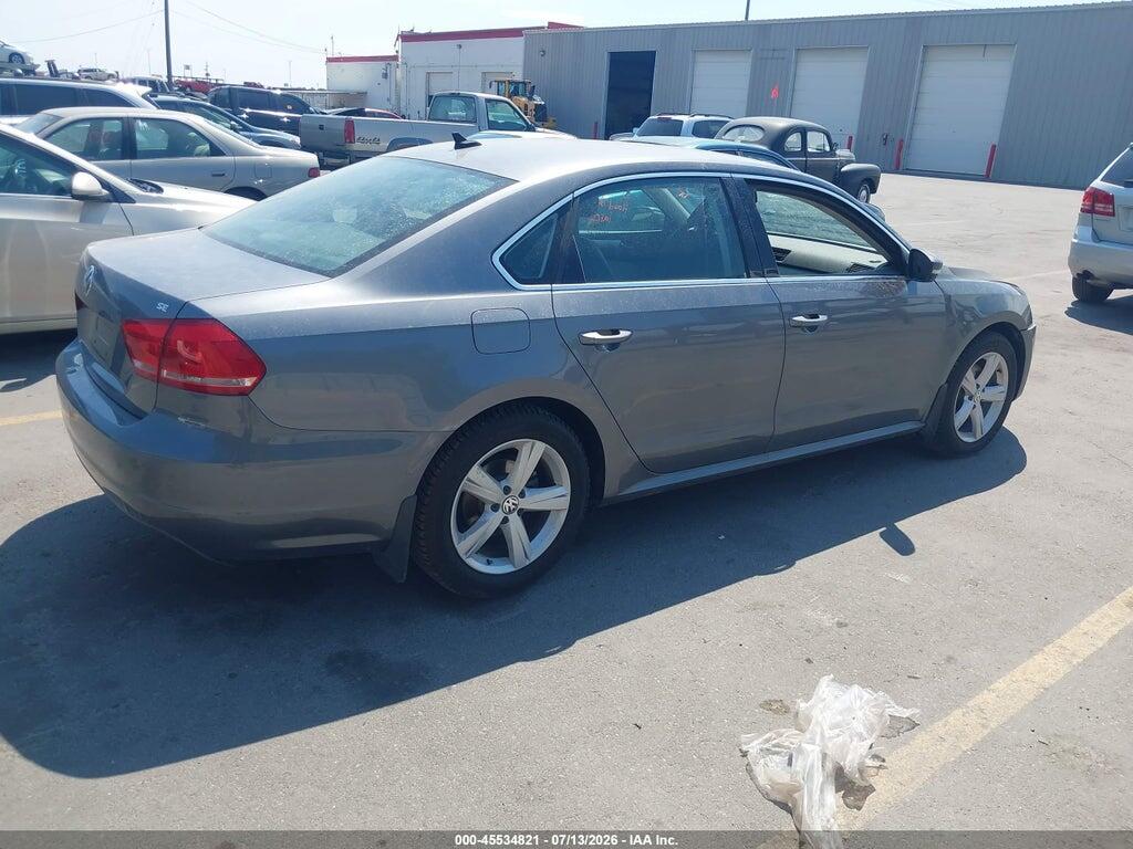 1VWBP7A39DC063539 2013 VOLKSWAGEN PASSAT photo no. 4