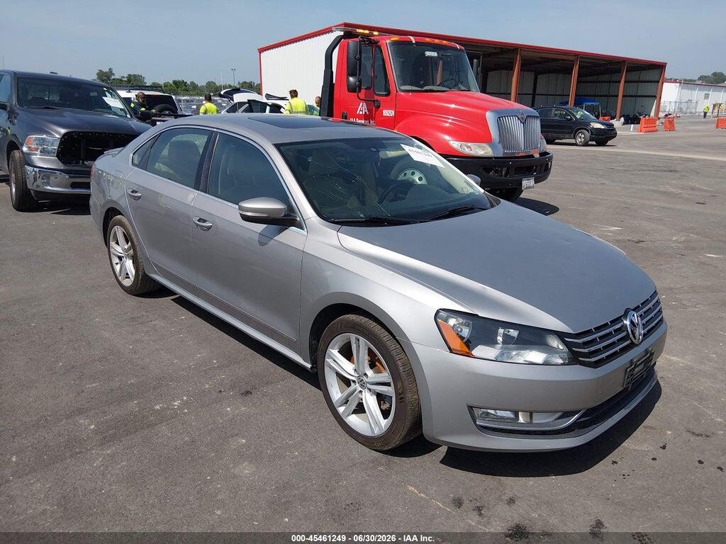 1VWCN7A38DC073604 2013 VOLKSWAGEN PASSAT photo no. 1