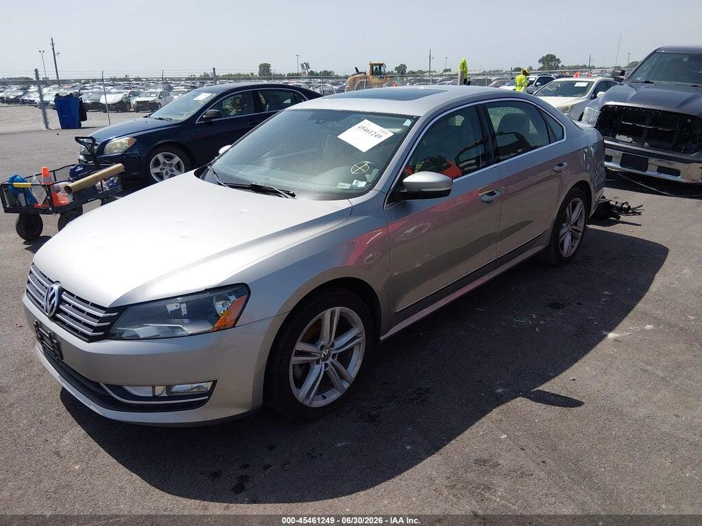 1VWCN7A38DC073604 2013 VOLKSWAGEN PASSAT photo no. 2