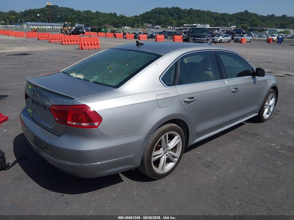 1VWCN7A38DC073604 2013 VOLKSWAGEN PASSAT photo no. 4
