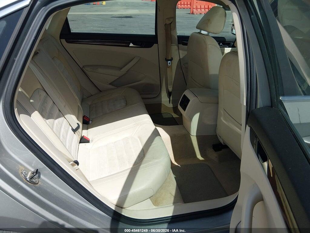 1VWCN7A38DC073604 2013 VOLKSWAGEN PASSAT photo no. 8