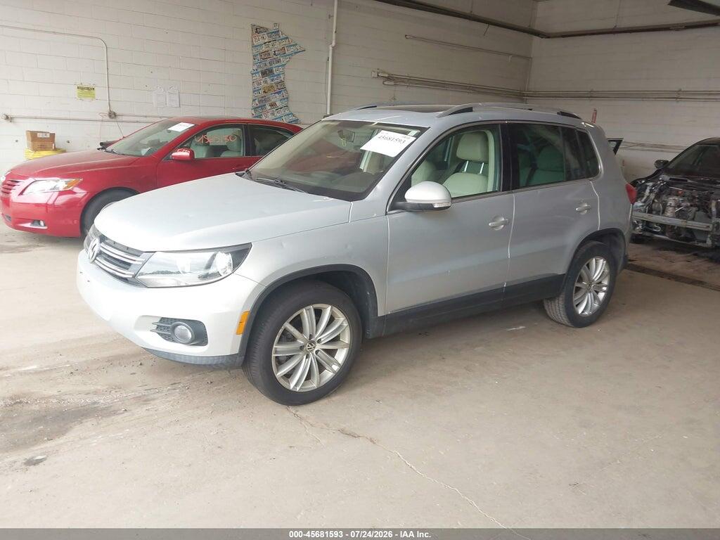 WVGAV7AX0DW554843 2013 VOLKSWAGEN TIGUAN photo no. 2