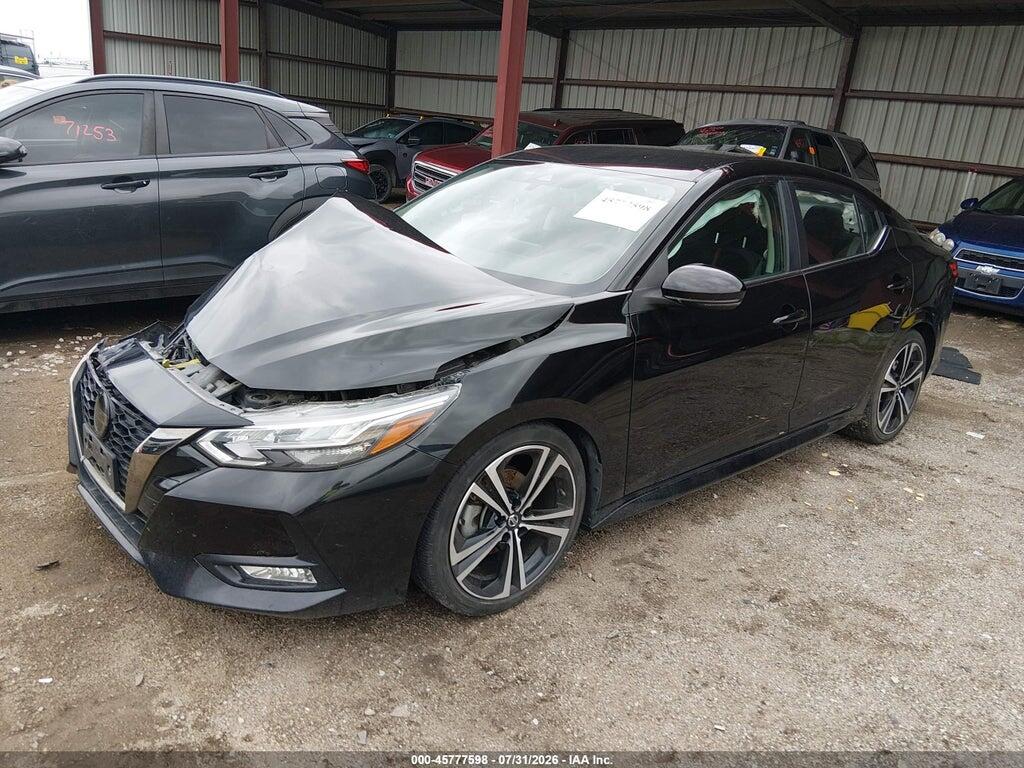 3N1AB8DV2LY306231 2020 NISSAN SENTRA photo no. 2