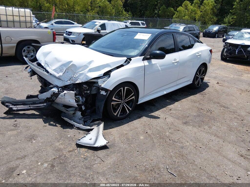 3N1AB8DV6LY206794 2020 NISSAN SENTRA photo no. 2