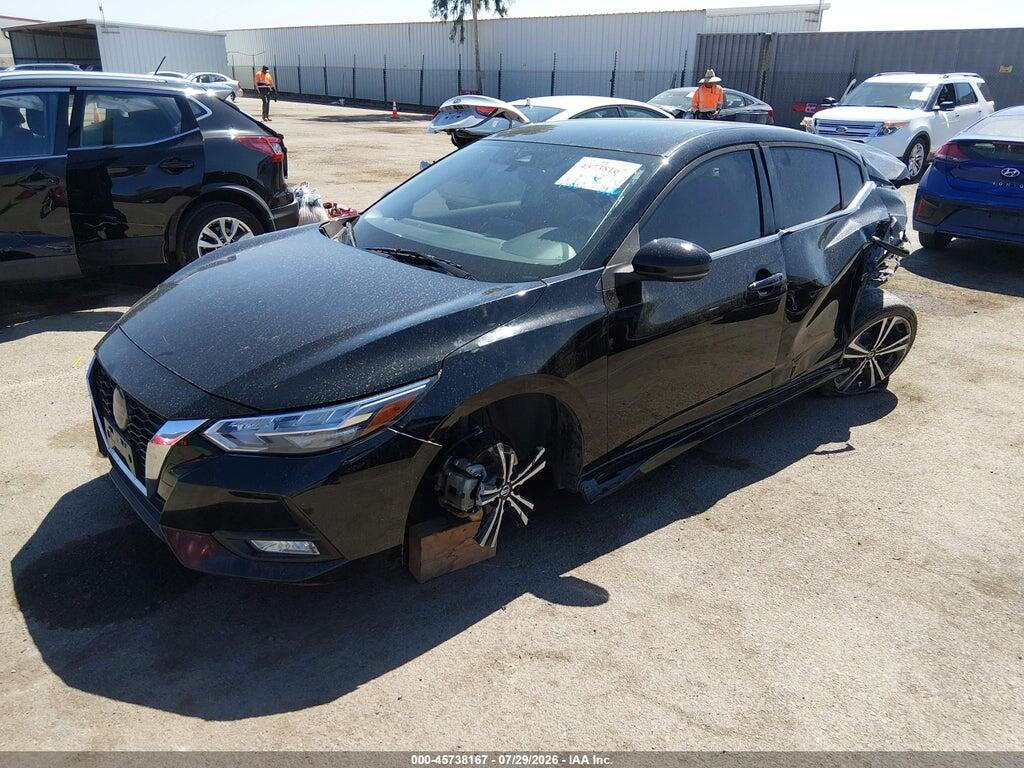 3N1AB8DV2LY279824 2020 NISSAN SENTRA photo no. 2