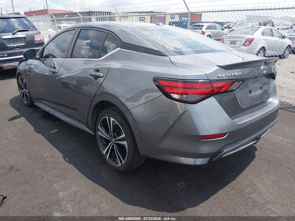 3N1AB8DV2LY252607 2020 NISSAN SENTRA photo no. 3