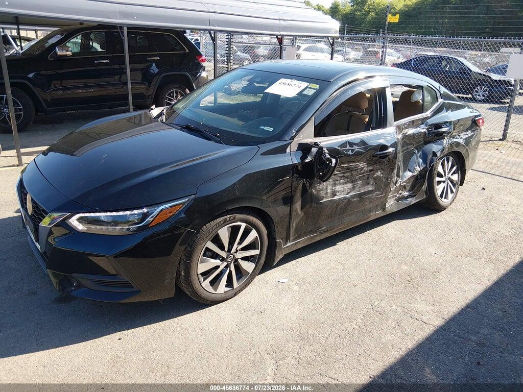 3N1AB8CV5LY268768 2020 NISSAN SENTRA photo no. 2