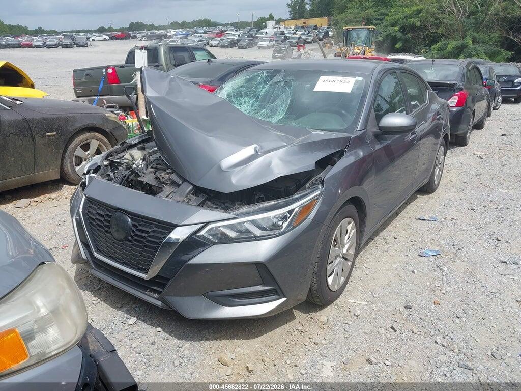 3N1AB8BV7LY260933 2020 NISSAN SENTRA photo no. 2