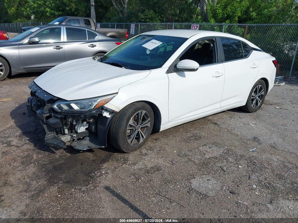 3N1AB8CVXLY220280 2020 NISSAN SENTRA photo no. 2