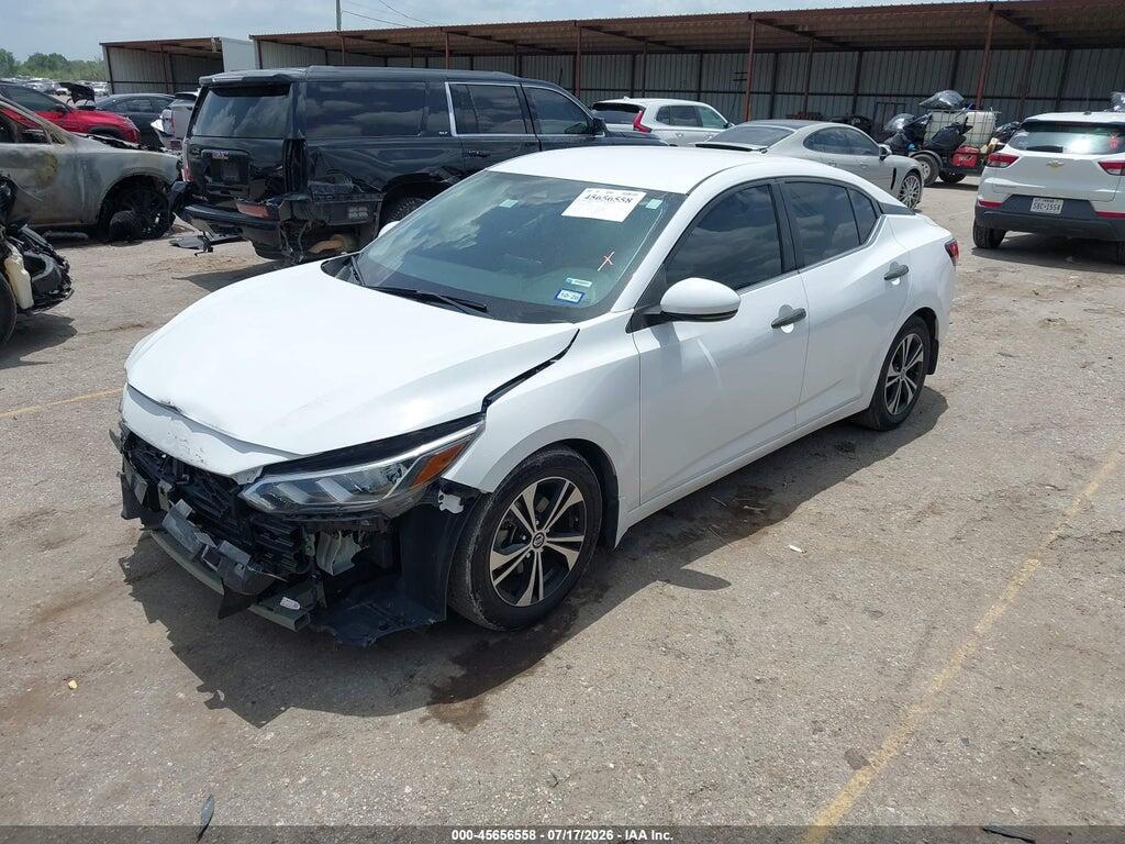 3N1AB8CV3LY312752 2020 NISSAN SENTRA photo no. 2