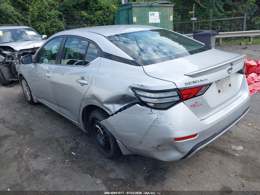 3N1AB8BV3LY276532 2020 NISSAN SENTRA photo no. 3