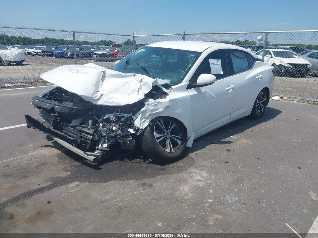 3N1AB8CV0LY294209 2020 NISSAN SENTRA photo no. 2
