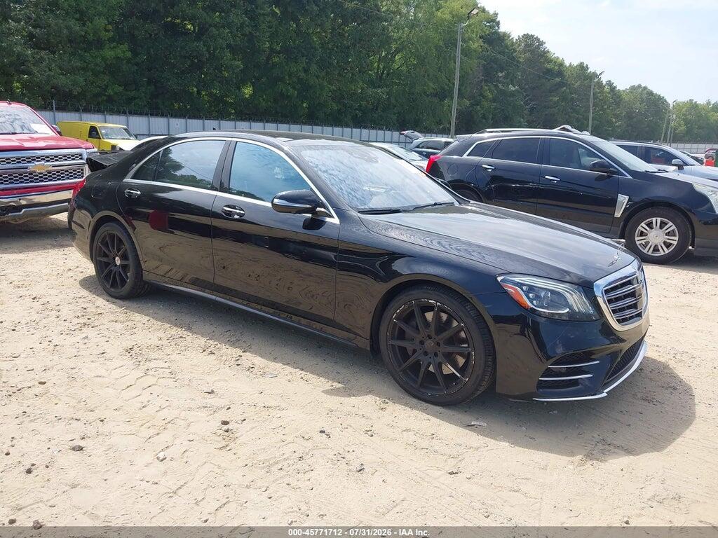 2018 MERCEDES-BENZ S 560 WDDUG8DBXJA412371