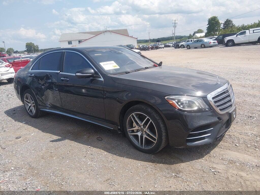2018 MERCEDES-BENZ S 560 WDDUG8GB1JA346420