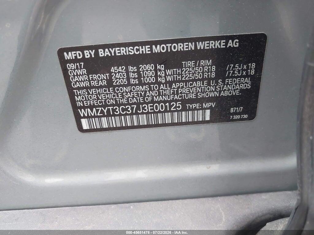 WMZYT3C37J3E00125 2018 MINI COUNTRYMAN photo no. 9