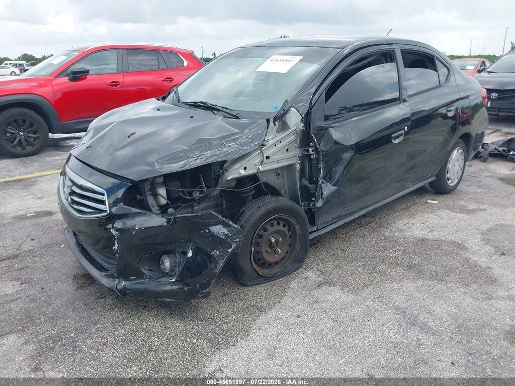 ML32F3FJ1KHF04575 2019 MITSUBISHI MIRAGE G4 photo no. 2