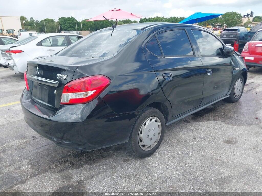 ML32F3FJ1KHF04575 2019 MITSUBISHI MIRAGE G4 photo no. 4