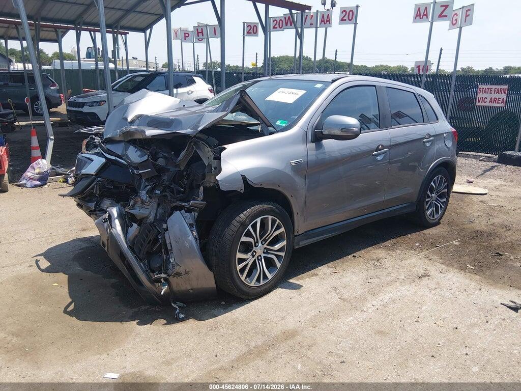 JA4AP3AU2KU033381 2019 MITSUBISHI OUTLANDER SPORT photo no. 2