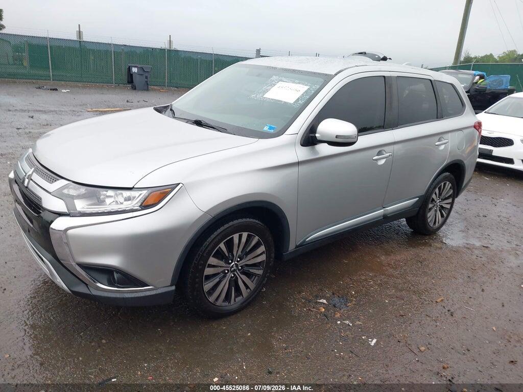 JA4AZ3A35KZ043519 2019 MITSUBISHI OUTLANDER photo no. 2