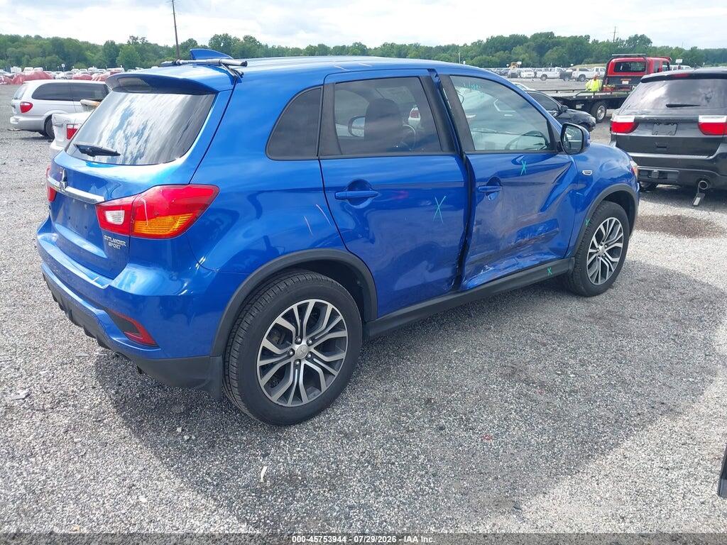 JA4AP3AU7KU034932 2019 MITSUBISHI OUTLANDER SPORT photo no. 4