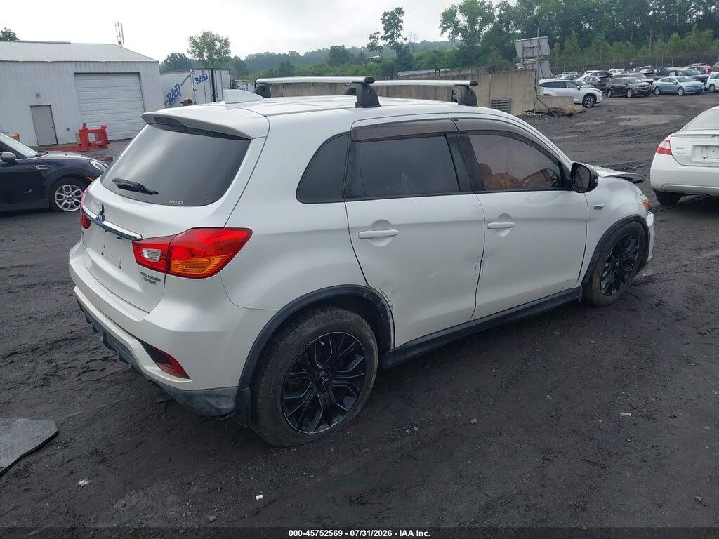 JA4AR3AU5KU022210 2019 MITSUBISHI OUTLANDER SPORT photo no. 4