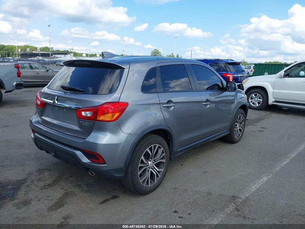 JA4AP3AU0KU031872 2019 MITSUBISHI OUTLANDER SPORT photo no. 4