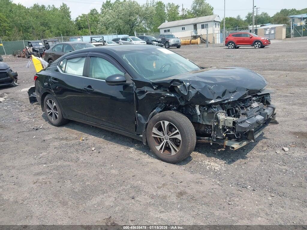 3N1AB8CV2LY296091 2020 NISSAN SENTRA photo no. 1