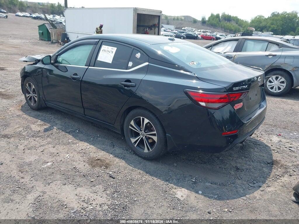 3N1AB8CV2LY296091 2020 NISSAN SENTRA photo no. 3