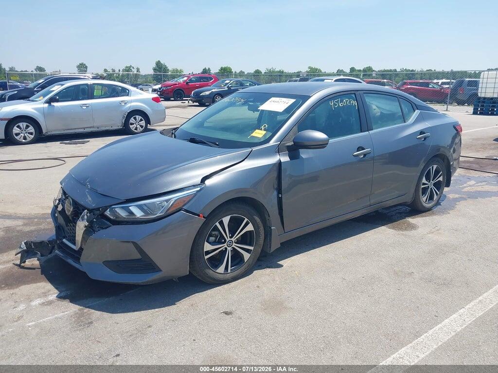3N1AB8CV3LY254495 2020 NISSAN SENTRA photo no. 2