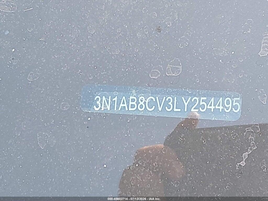 3N1AB8CV3LY254495 2020 NISSAN SENTRA photo no. 9