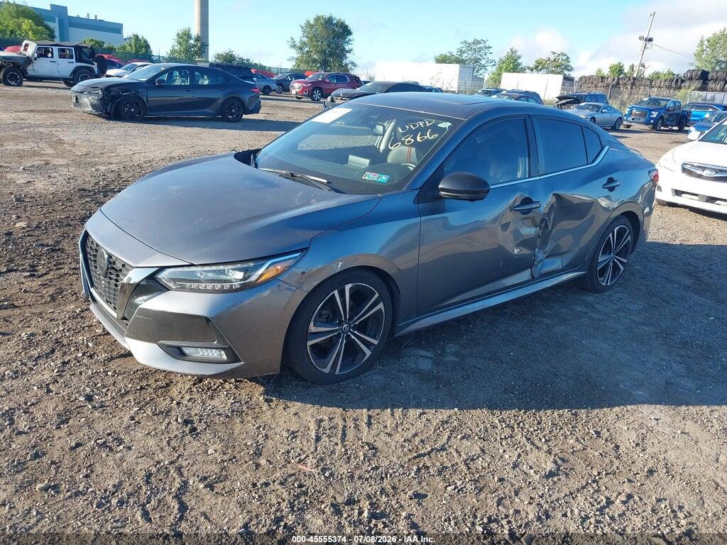 3N1AB8DV2LY256866 2020 NISSAN SENTRA photo no. 2