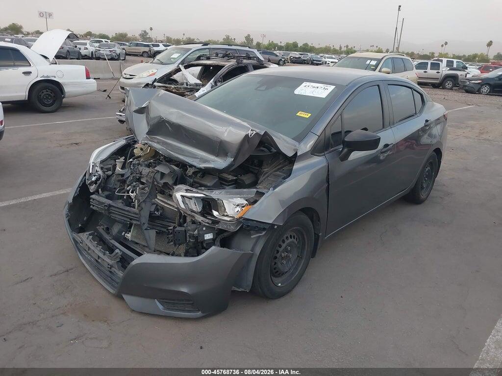 3N1CN8DV1LL837739 2020 NISSAN VERSA photo no. 2