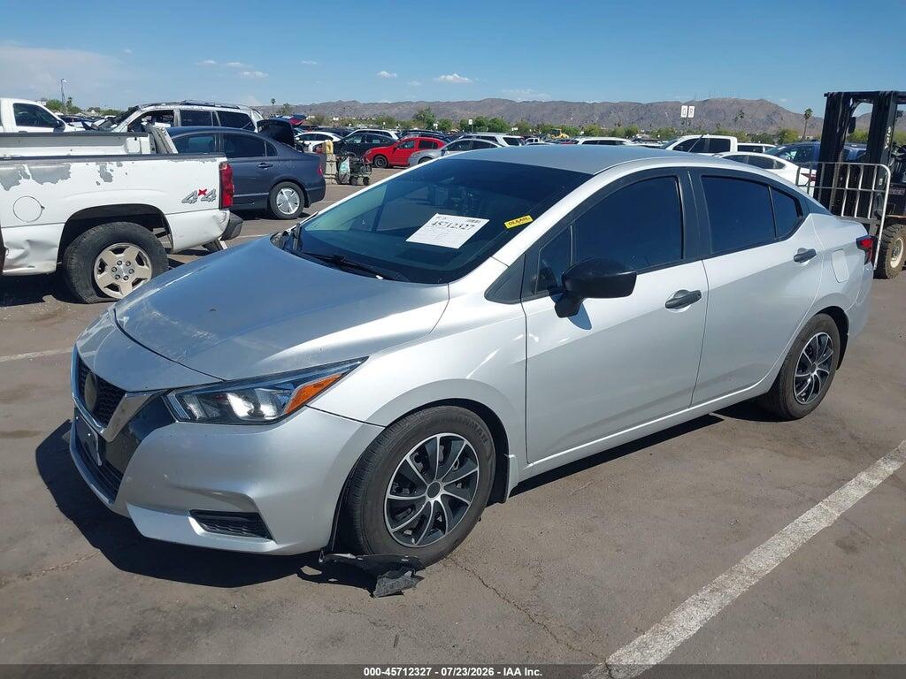 3N1CN8DV8LL841688 2020 NISSAN VERSA photo no. 2