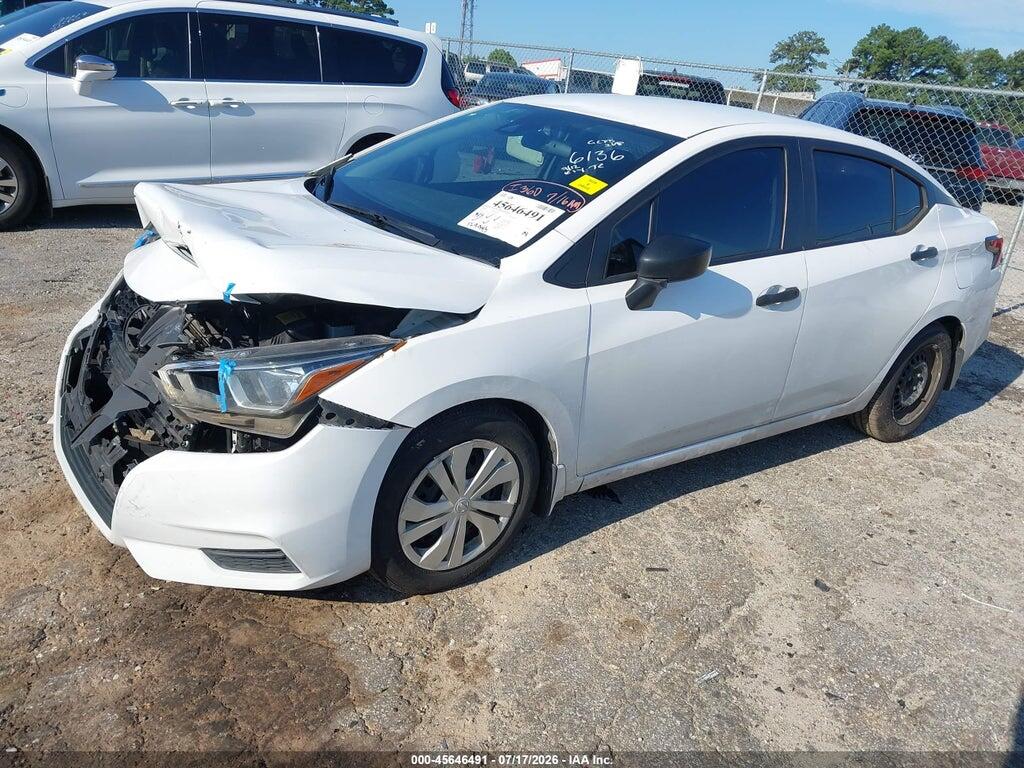 3N1CN8DV3LL806136 2020 NISSAN VERSA photo no. 2