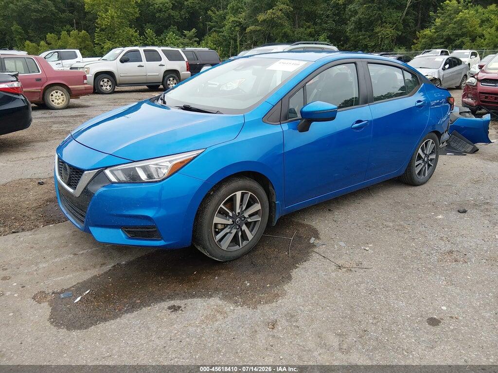 3N1CN8EV6LL844698 2020 NISSAN VERSA photo no. 2