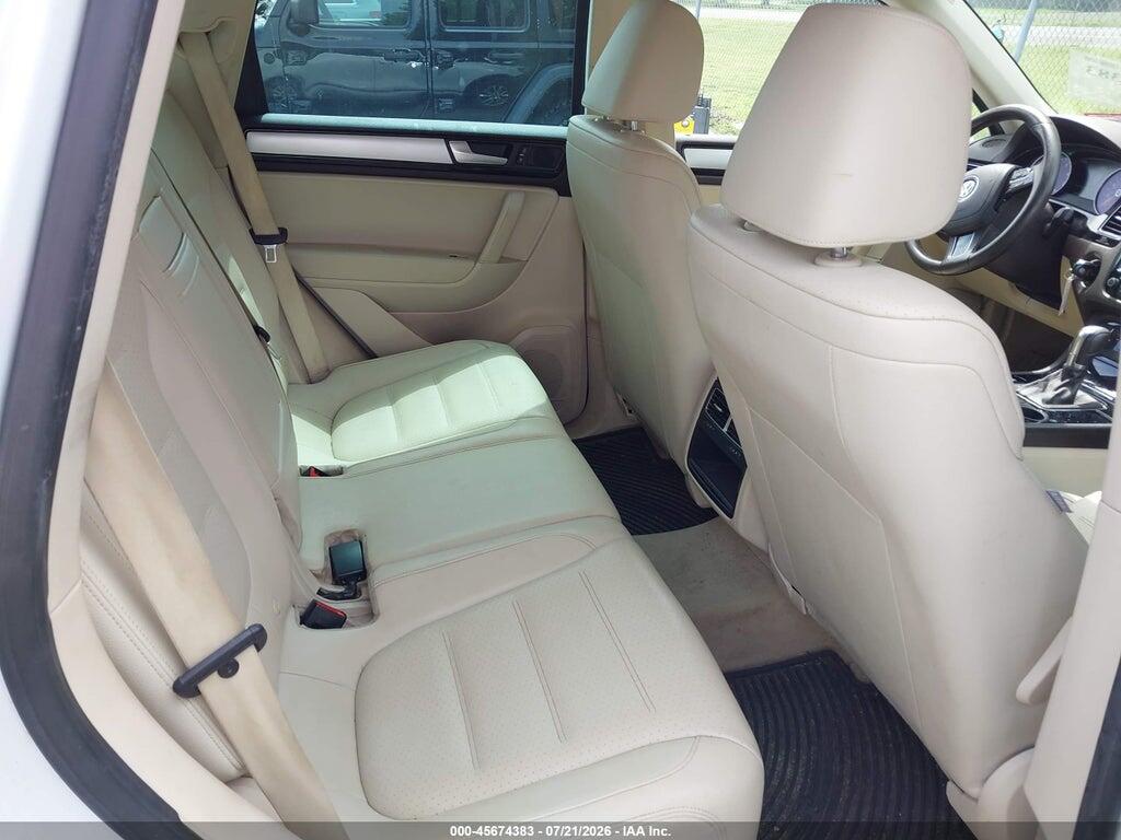 WVGEF9BPXDD013206 2013 VOLKSWAGEN TOUAREG photo no. 8