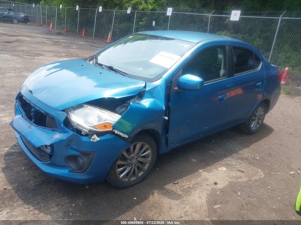 ML32F3FJ8JHF09836 2018 MITSUBISHI MIRAGE G4 photo no. 2