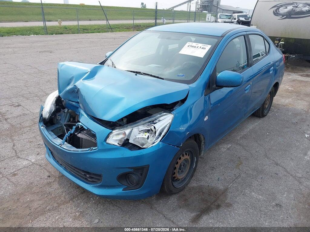 ML32F3FJ5JHF06666 2018 MITSUBISHI MIRAGE G4 photo no. 2
