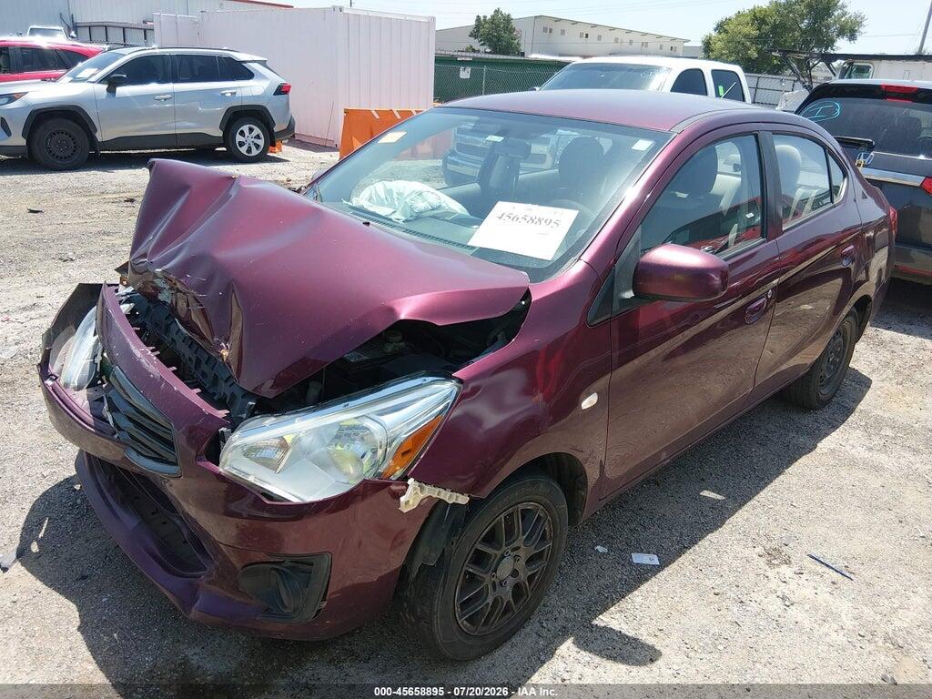 ML32F3FJ4JHF10563 2018 MITSUBISHI MIRAGE G4 photo no. 2
