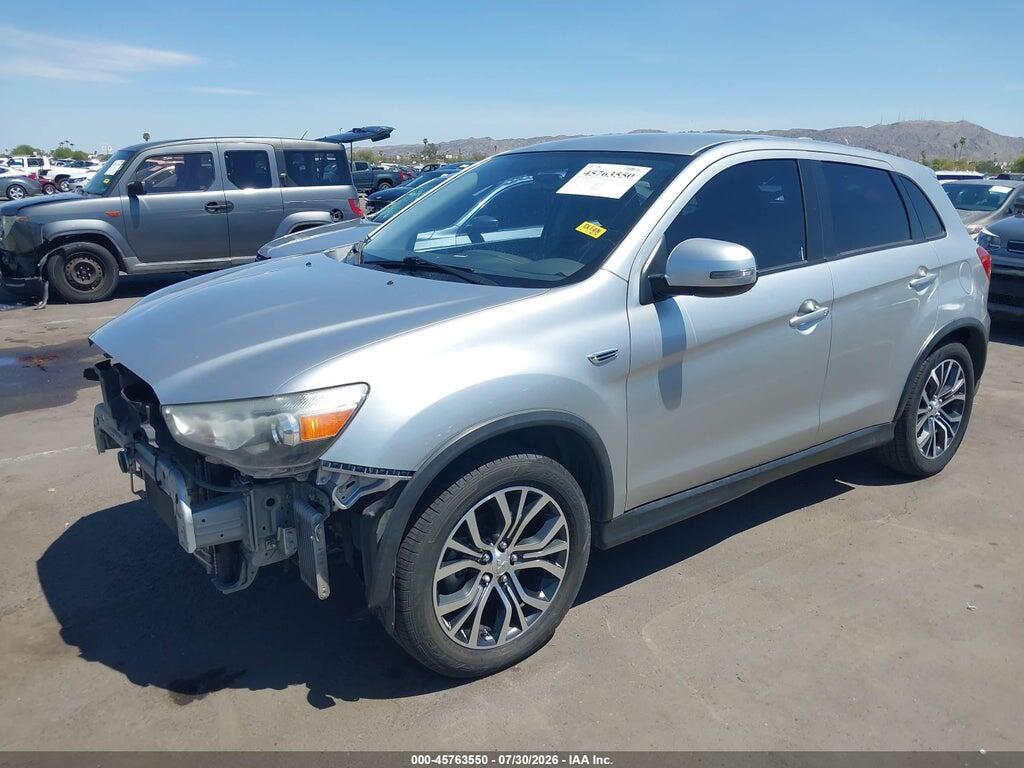 JA4AP3AW9JU026086 2018 MITSUBISHI OUTLANDER SPORT photo no. 2