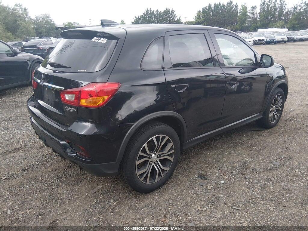 JA4AR3AU0JU021111 2018 MITSUBISHI OUTLANDER SPORT photo no. 4