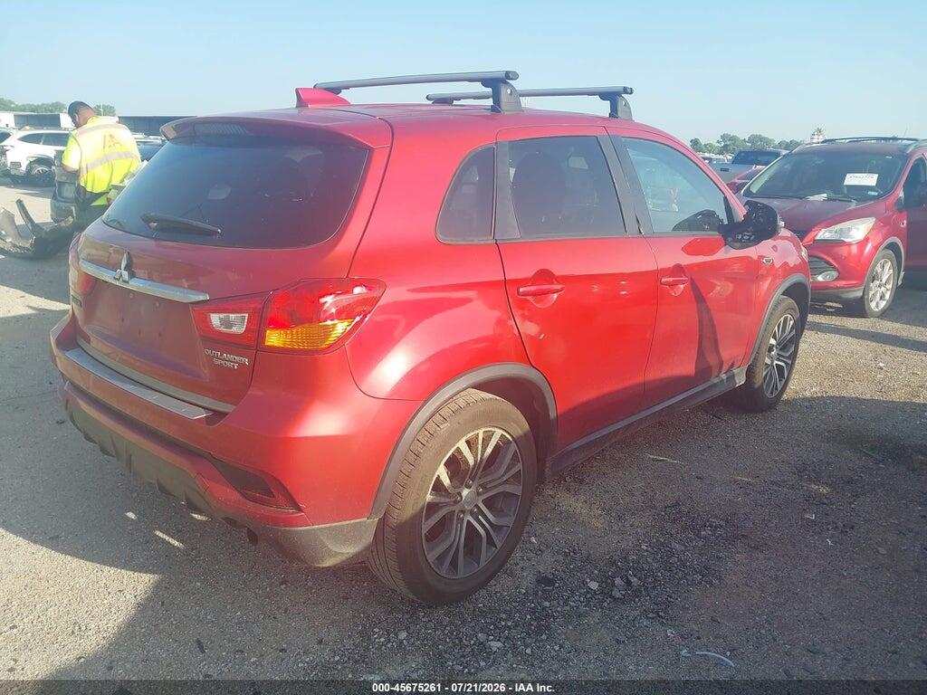 JA4AP3AU8JU005180 2018 MITSUBISHI OUTLANDER SPORT photo no. 4