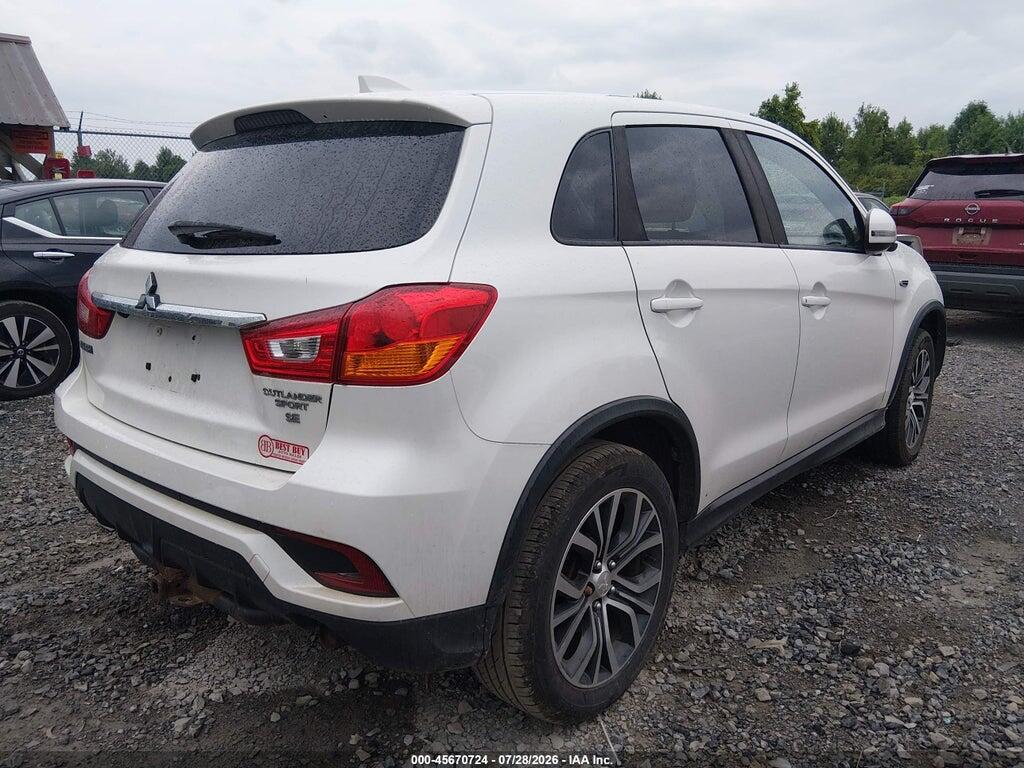 JA4AR3AW8JZ009096 2018 MITSUBISHI OUTLANDER SPORT photo no. 4