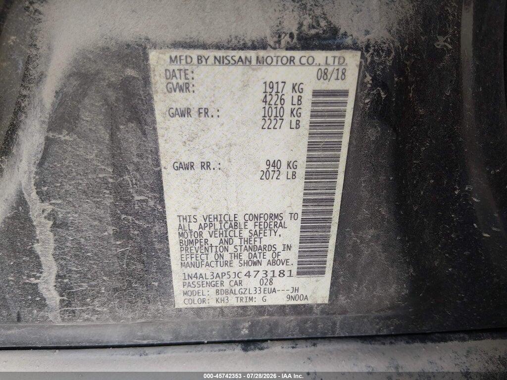 1N4AL3AP5JC473181 2018 NISSAN ALTIMA photo no. 9