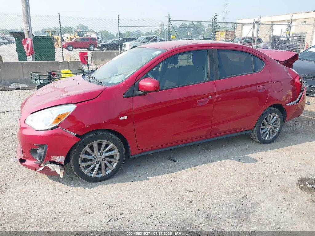 ML32F3FJ7KHF15368 2019 MITSUBISHI MIRAGE G4 photo no. 2