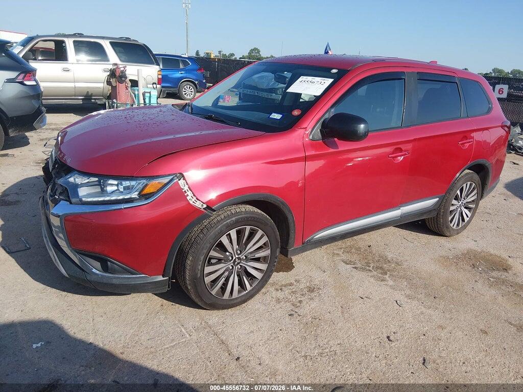 JA4AD2A35KZ002896 2019 MITSUBISHI OUTLANDER photo no. 2