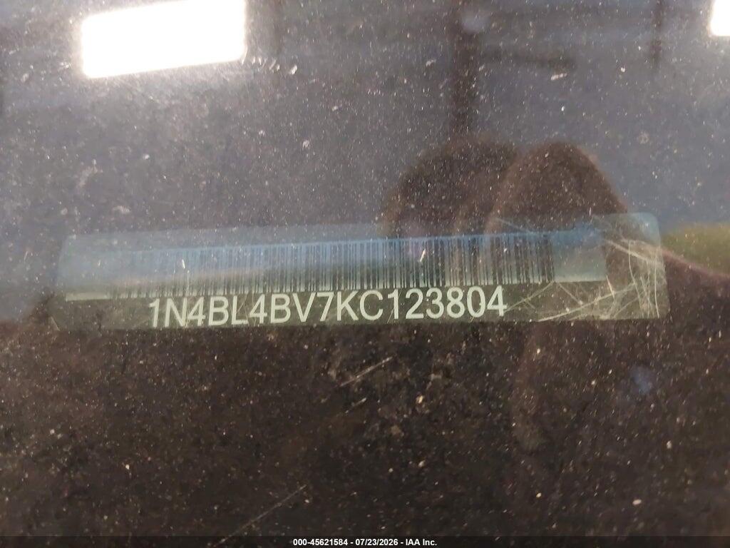 1N4BL4BV7KC123804 2019 NISSAN ALTIMA photo no. 9