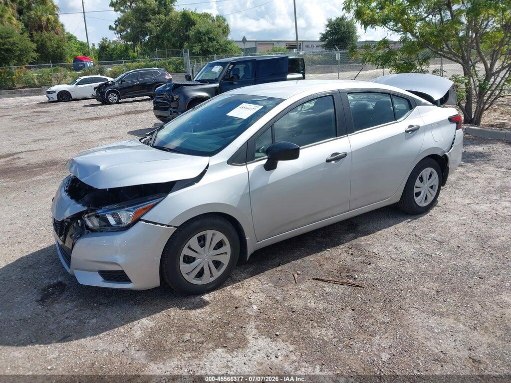 3N1CN8DV8LL874691 2020 NISSAN VERSA photo no. 2