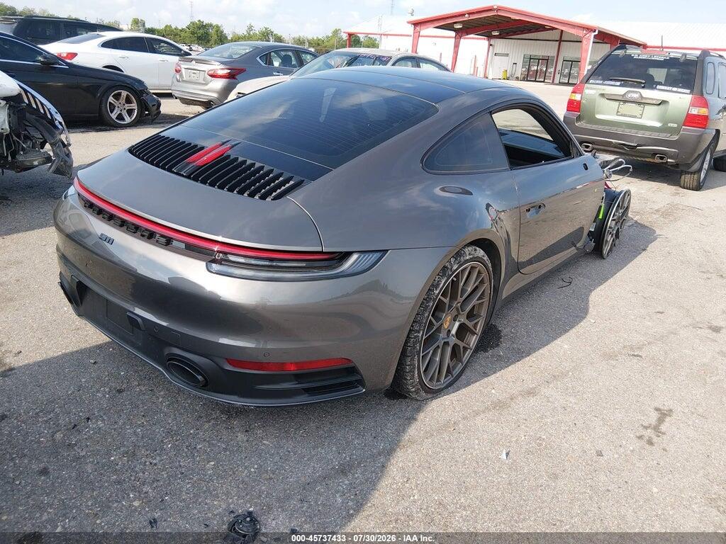 WP0AA2A93LS206092 2020 PORSCHE 911 photo no. 4