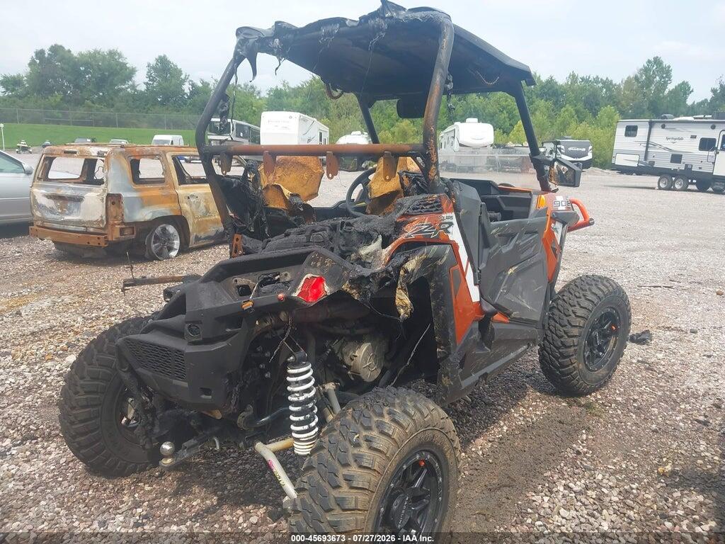 4XAVAE878FB319331 2015 POLARIS RZR photo no. 4